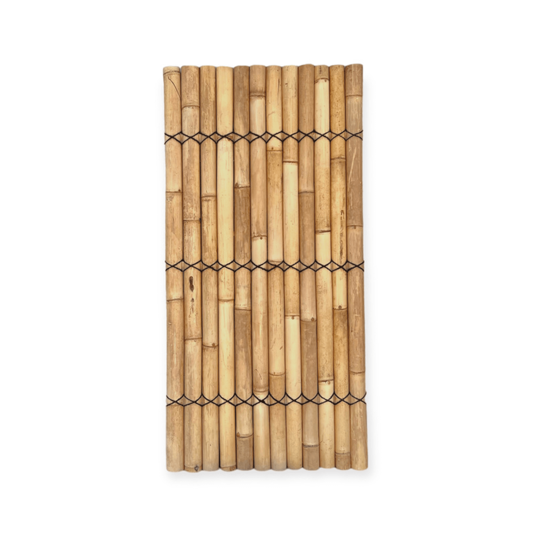 Bamboe Schutting Halfrond Naturel 90×180